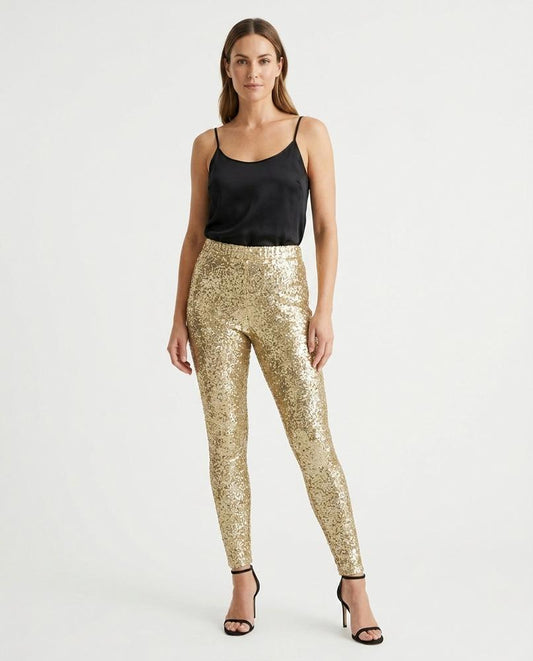 Nord Wear - Zidel | Sequined Slim-Fit Pants Women