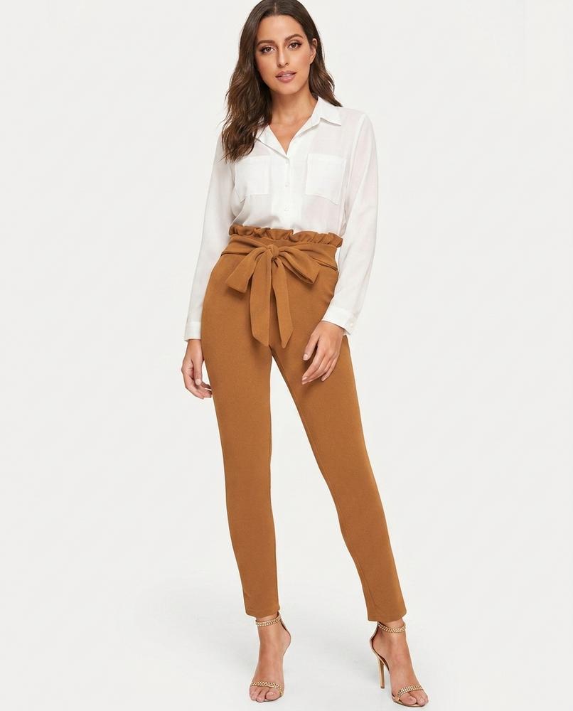 Nord Wear - Senil | High-Waist Tie-Belt Pants Women