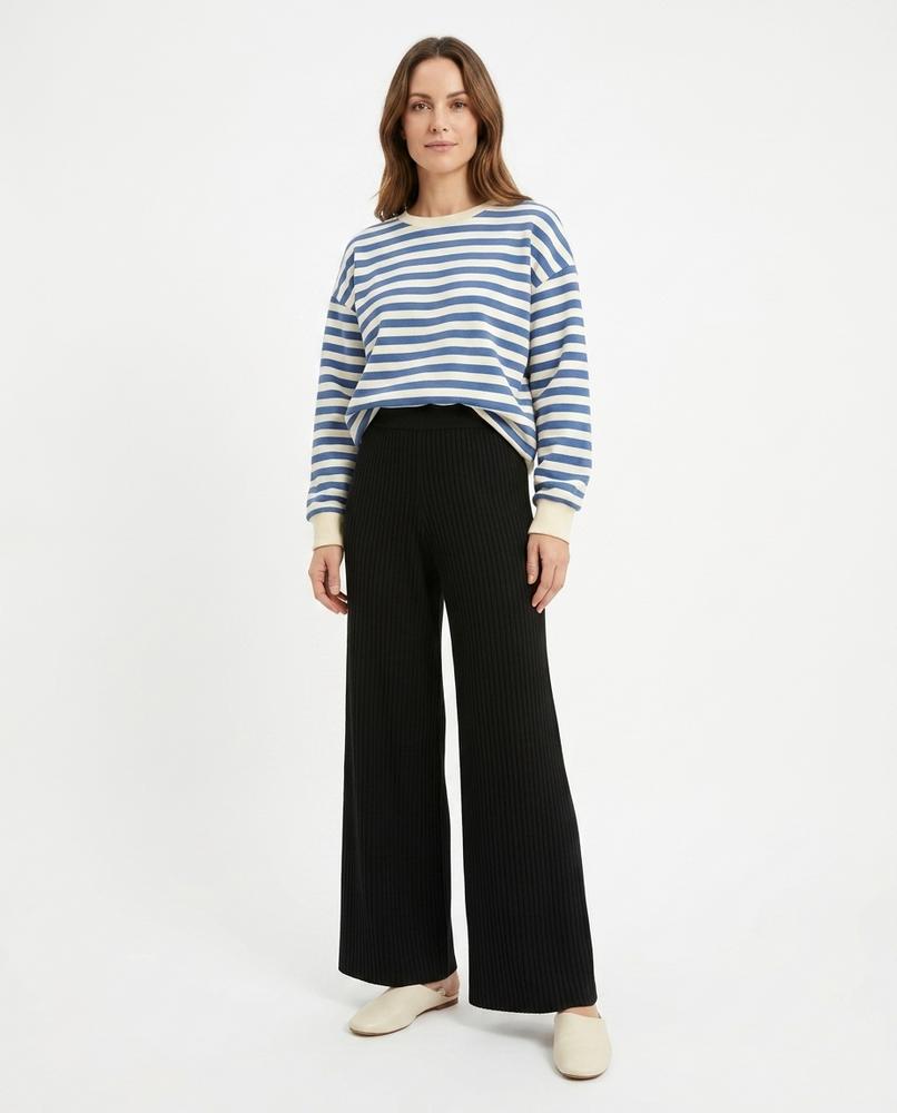 Nord Wear - Dikod | Rib-Knit Wide-Leg Pants Women