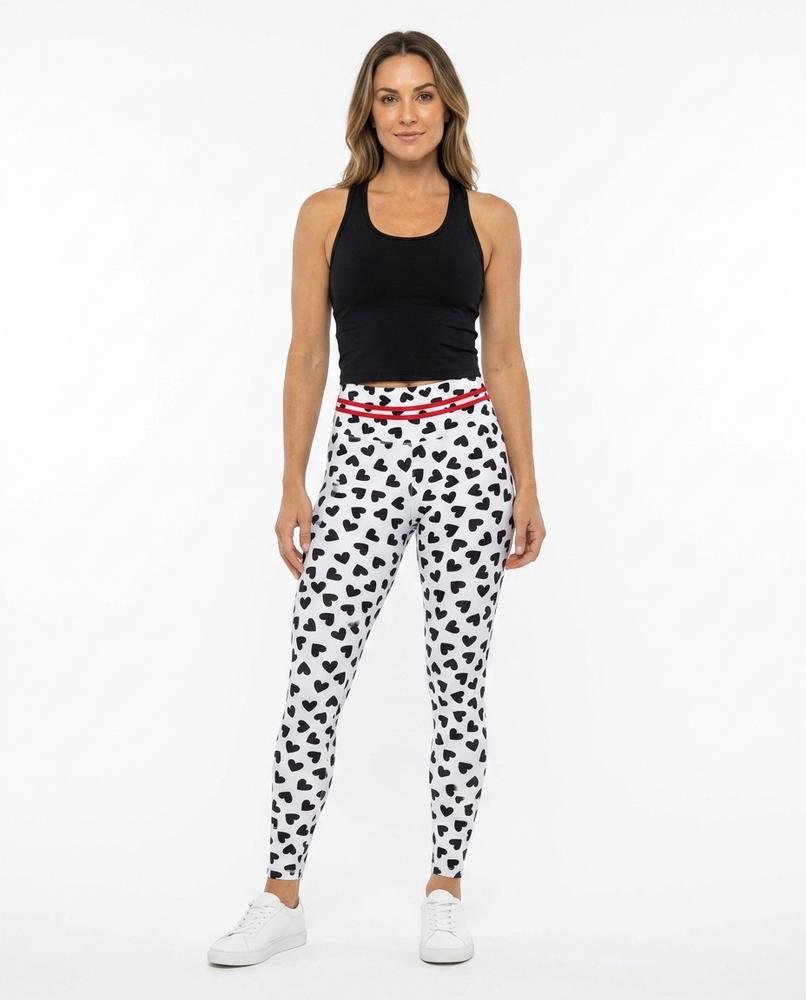 Nord Wear - Cunuv | High-Waist Heart-Print Pants Women