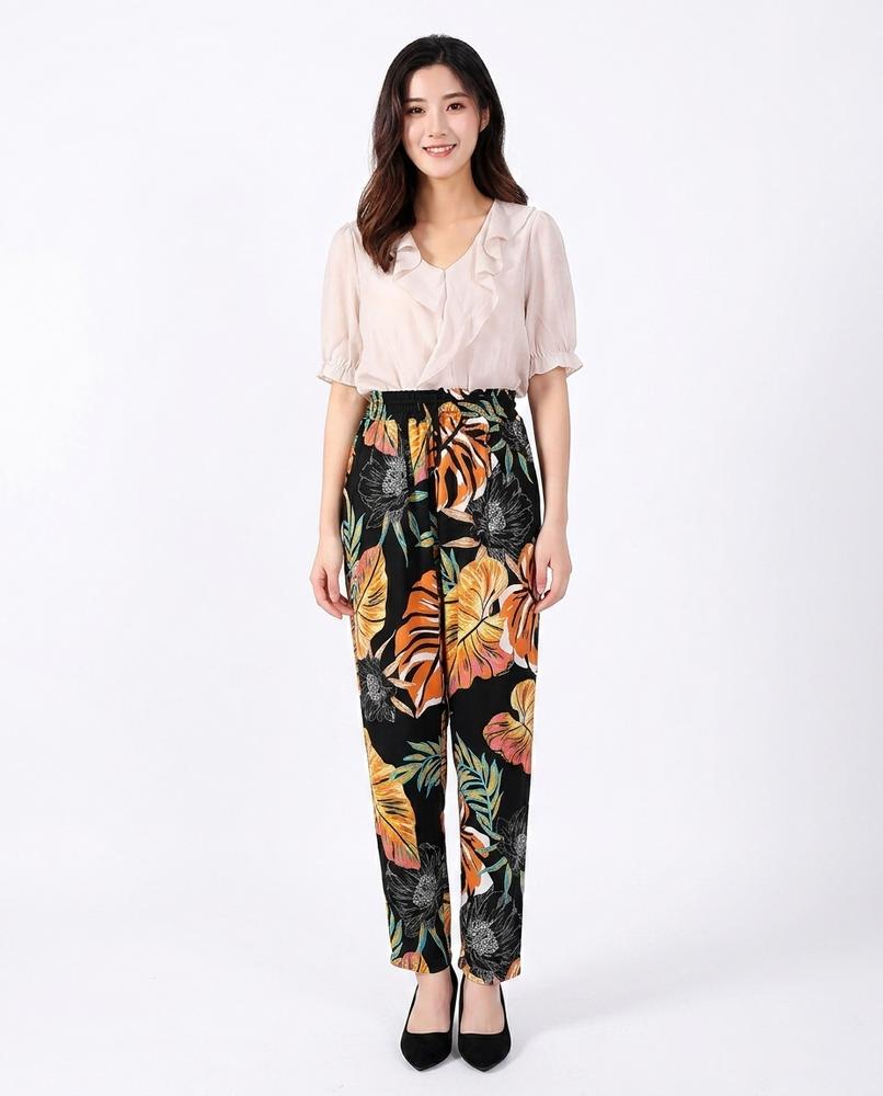 Nord Wear - Nafes | Patterned Lightweight Pants Women