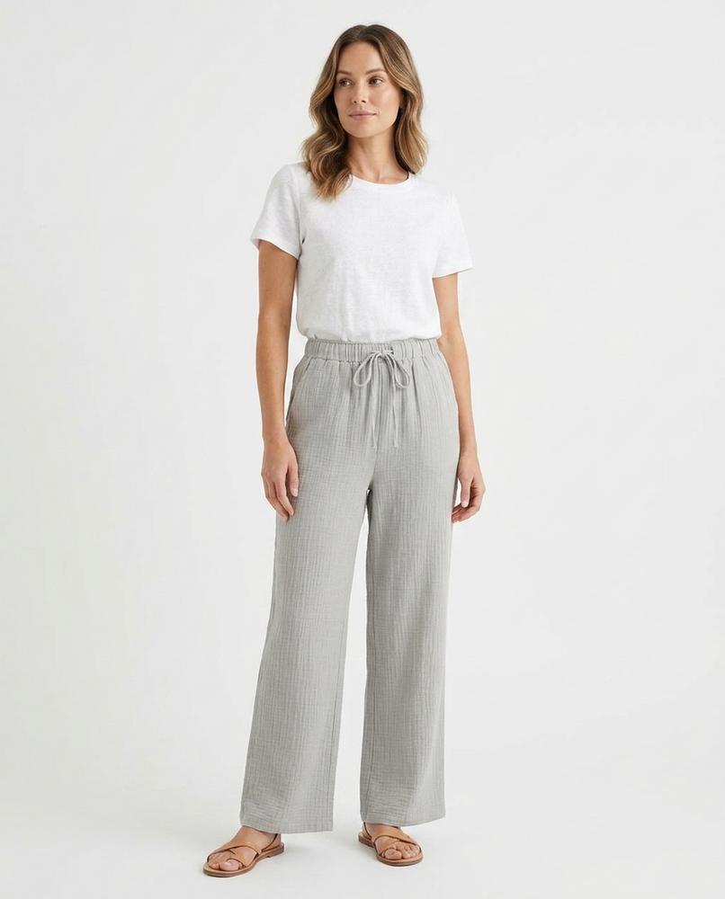 Nord Wear - Metat | Wide-Leg Textured Pants Women