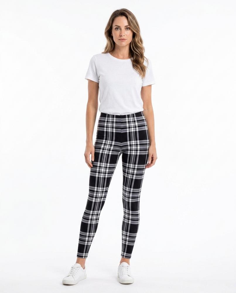 Nord Wear - Cedar | Plaid High-Waisted Pants Women