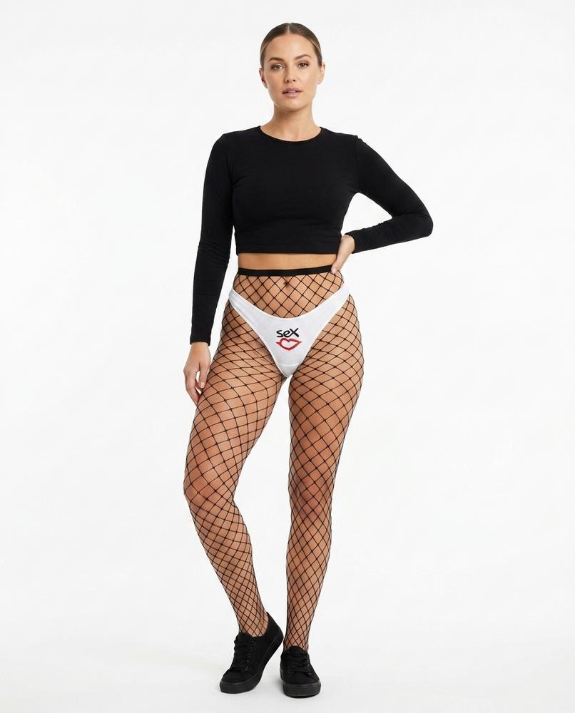 Nord Wear - Zolul | Fishnet Skinny Fit Pants Women