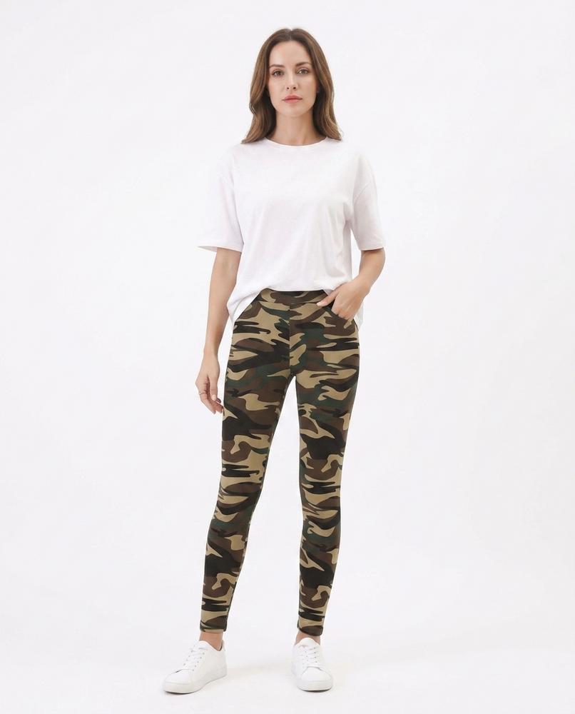 Nord Wear - Yenir | Camouflage Slim-Fit Pants Women