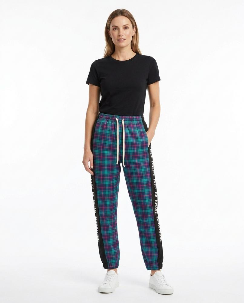 Nord Wear - Yunal | Plaid Drawstring Pants Women