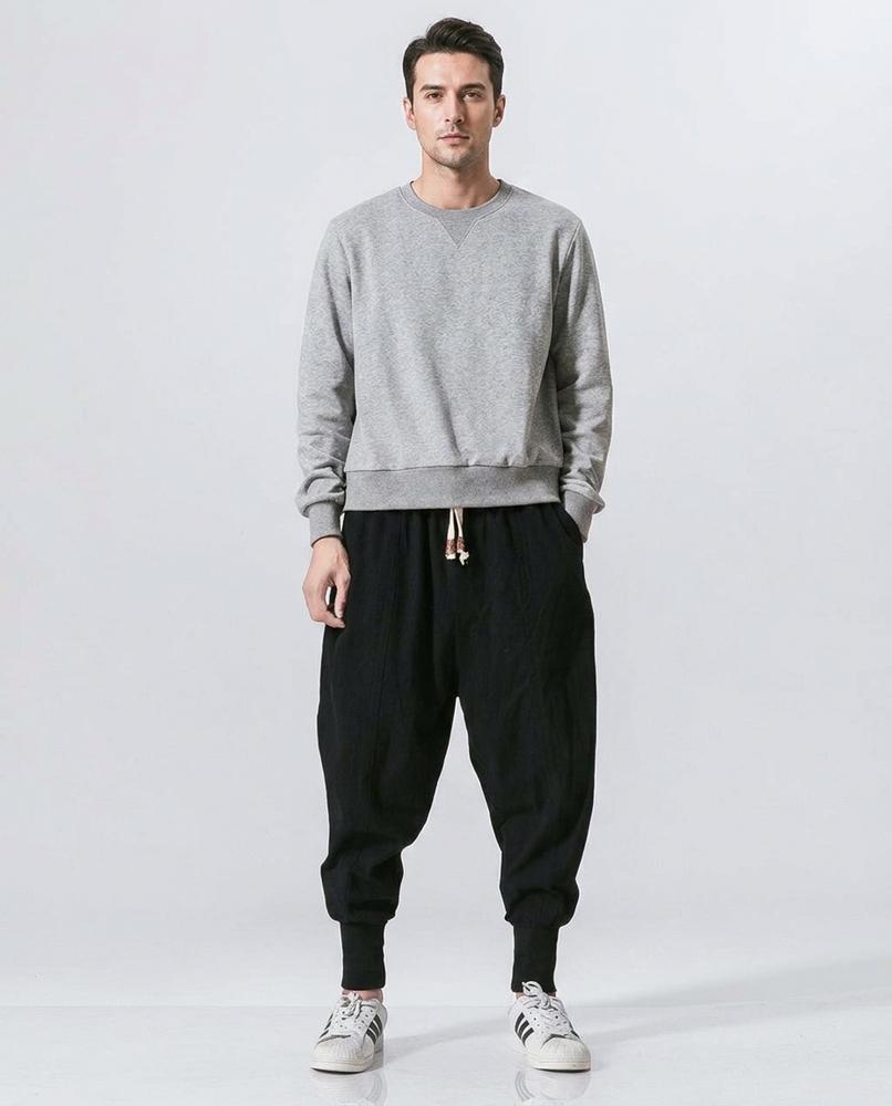 Nord Wear - Yemos | Cotton-Linen Loose-Fit Pants Men