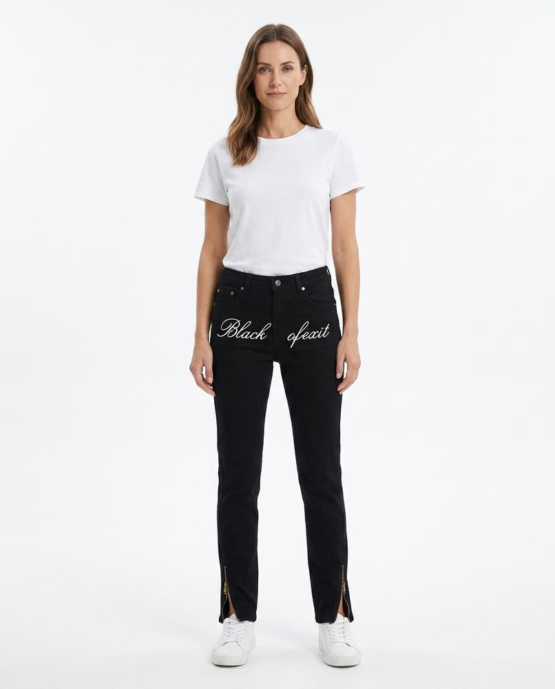 Nord Wear - Cuwos | Embroidered Slim Fit Pants Unisex