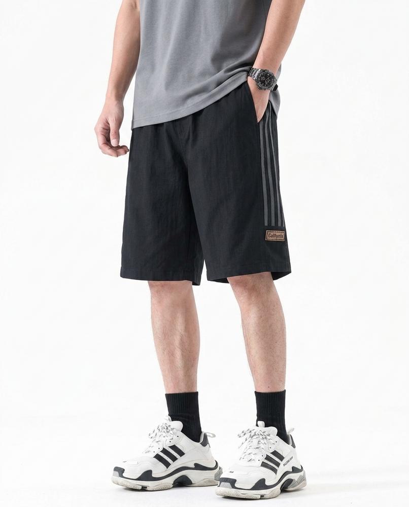 Nord Wear - Kahim | Knee-Length Striped Pants Men