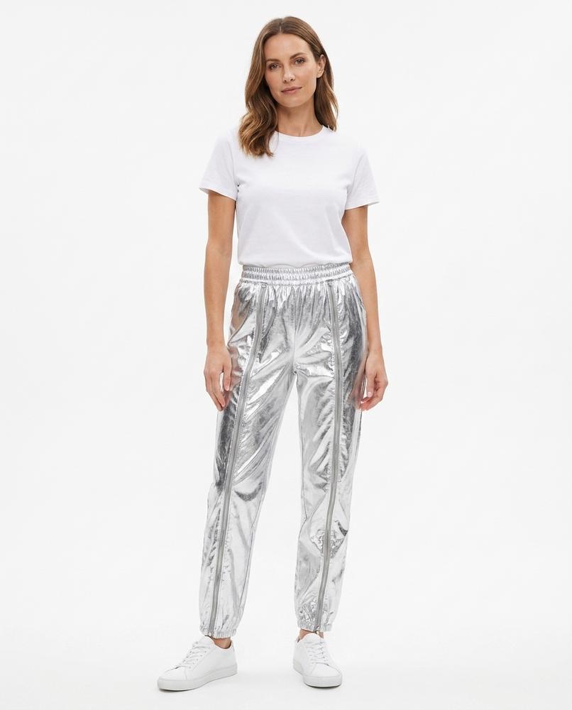 Nord Wear - Litit | Metallic Zippered Pants Women