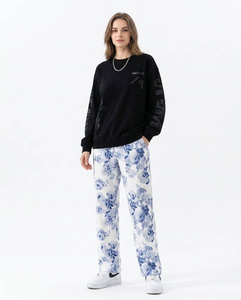 Nord Wear - Ziwar | Floral-Print Wide-Leg Pants Unisex