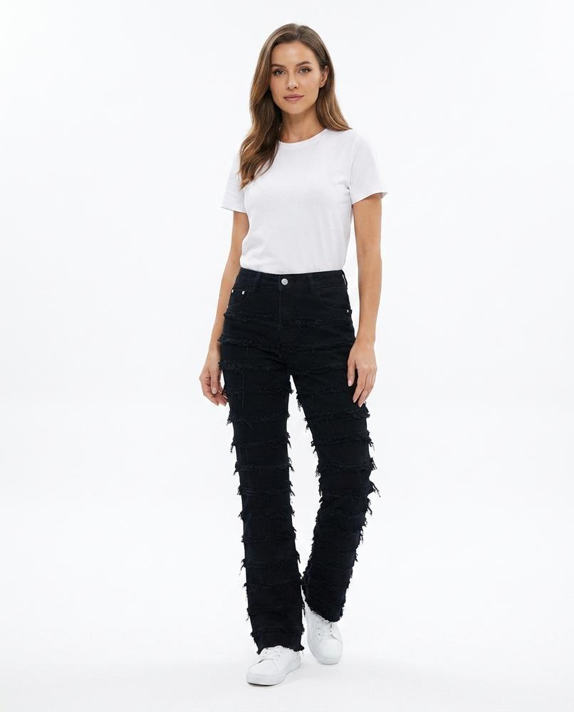 Nord Wear - Naduv | Frayed-Edge Straight-Leg Pants Unisex