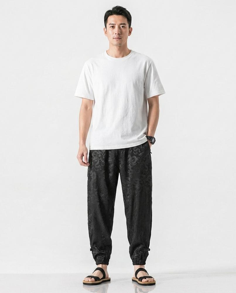 Nord Wear - Libam | Patterned Tapered Pants Men