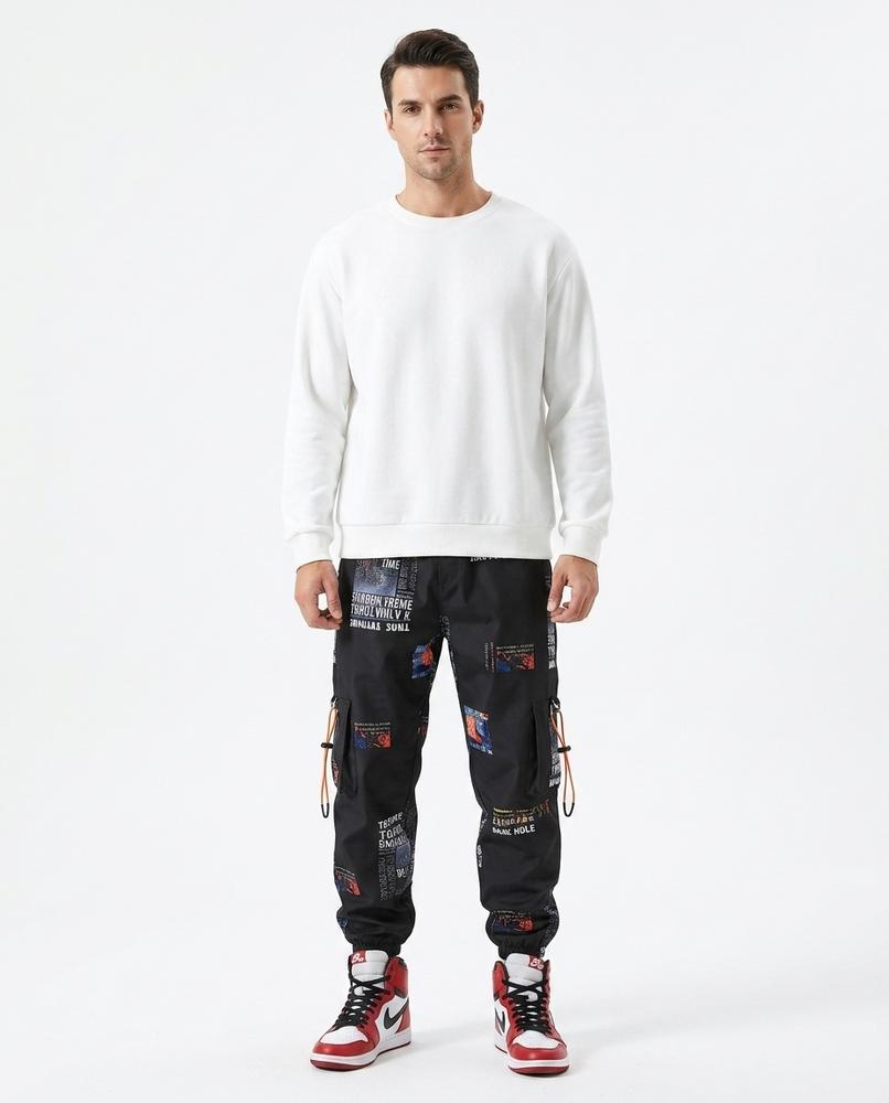 Nord Wear - Rizok | Graphic Print Tapered Pants Men