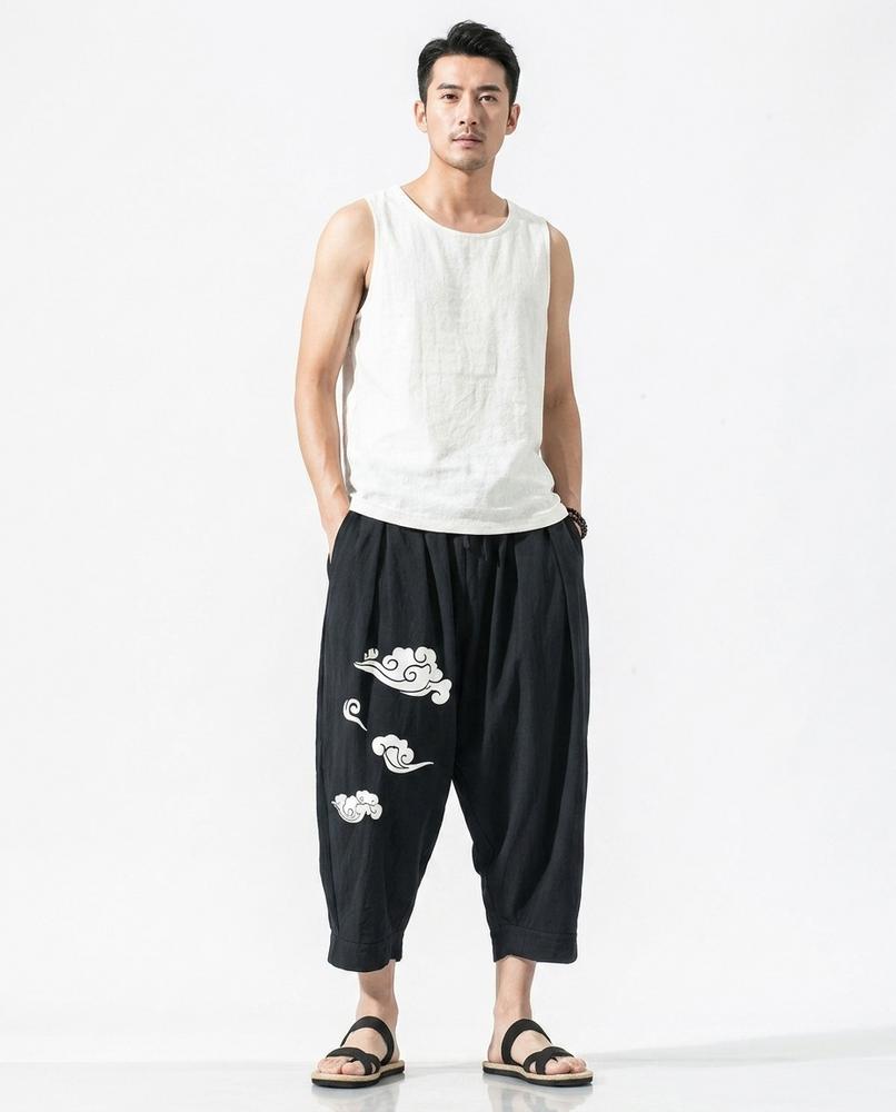 Nord Wear - Cedok | Printed Wide-Leg Pants Unisex