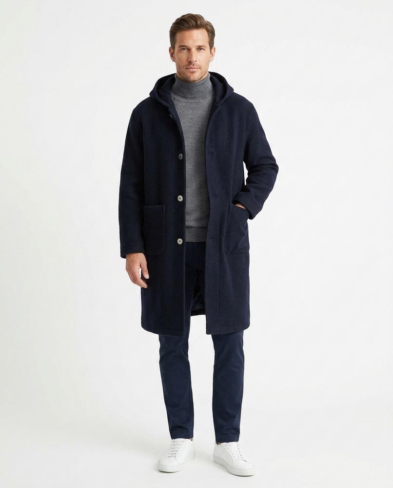 Nord Wear - Zirot | Hooded Wool Coat Men