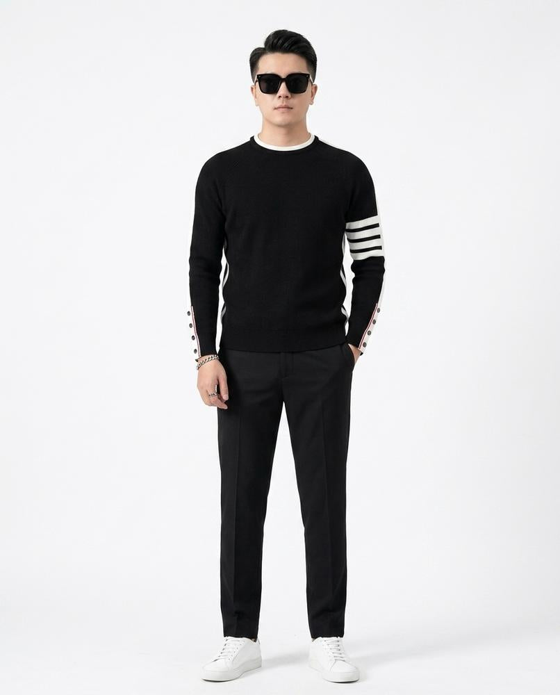 Nord Wear - Kavus | Striped Knitted Sweater Men