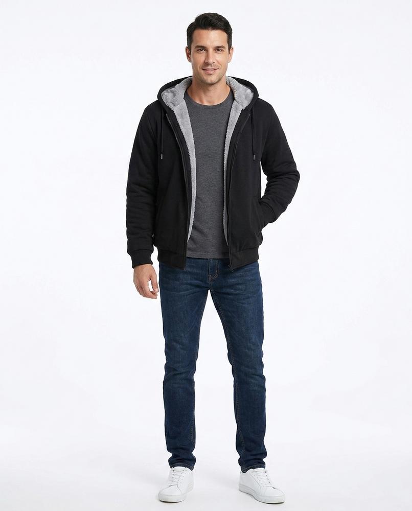 Nord Wear - Ridik | Fleece-Lined Zip-Up Hoodie Men