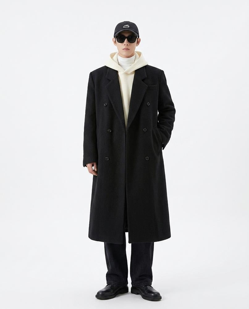 Nord Wear - Tohot | Double-Breasted Longline Coat Men
