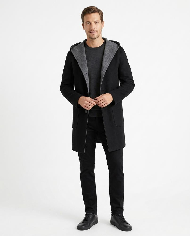 Nord Wear - Mazum | Hooded Two-Tone Coat Men