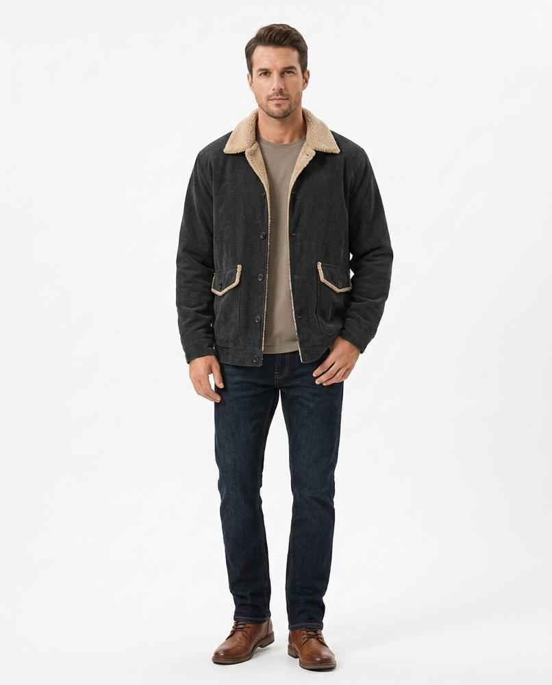 Nord Wear - Dabat | Sherpa-Lined Corduroy Jacket Men