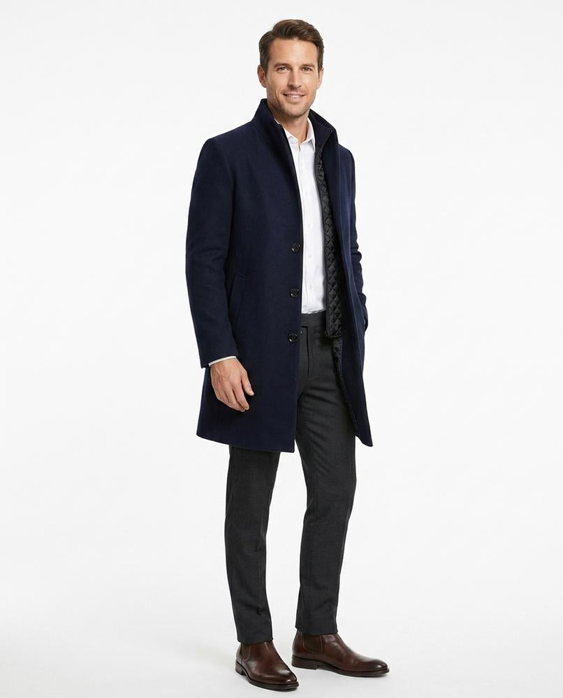 Nord Wear - Eilin | Lined Stand-Collar Coat Men