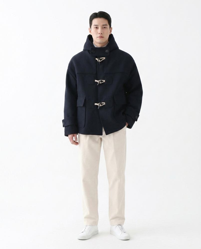 Nord Wear - Nukud | Hooded Toggle-Closure Coat Men