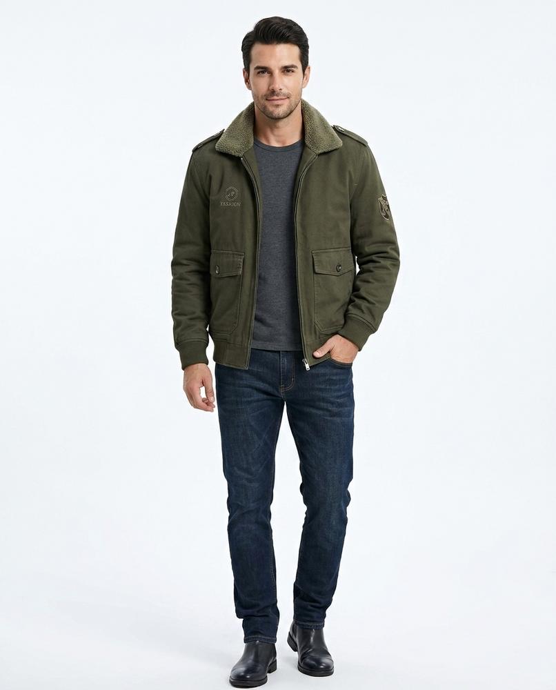 Nord Wear - Supor | Lined Sherpa Collar Jacket Men