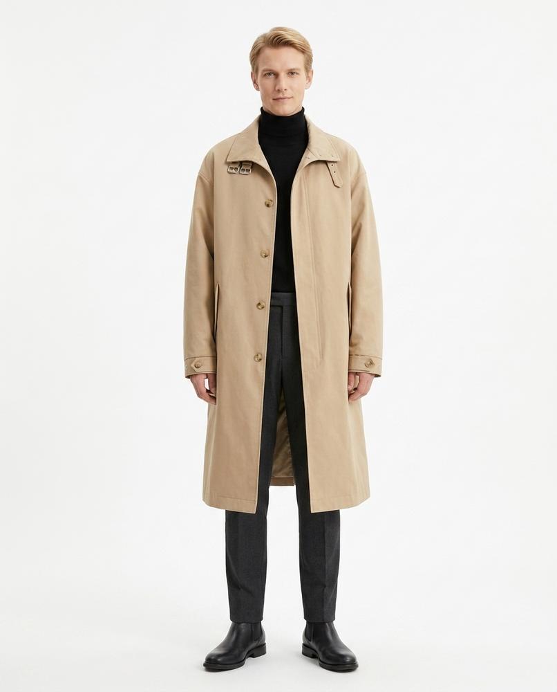 Nord Wear - Yatak | Single-Breasted Knee-Length Coat Men