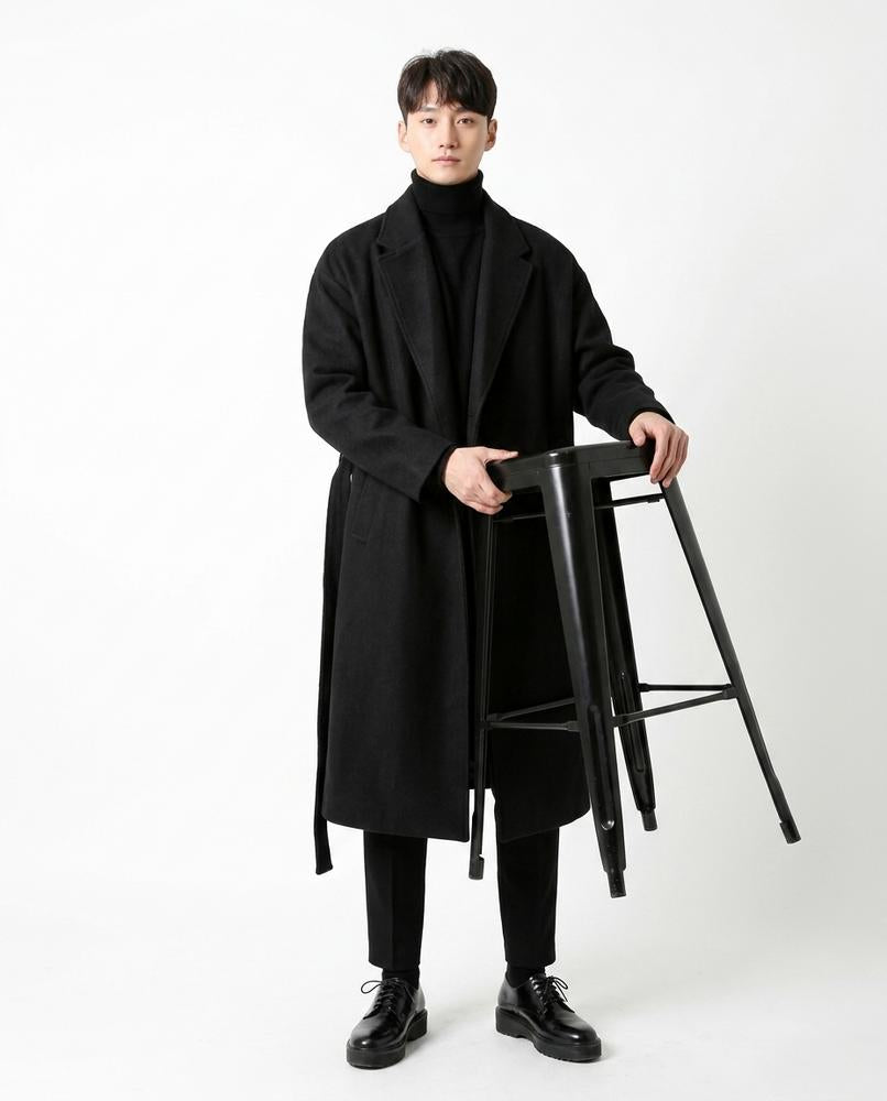 Nord Wear - Lerov | Longline Wool-Blend Coat Men