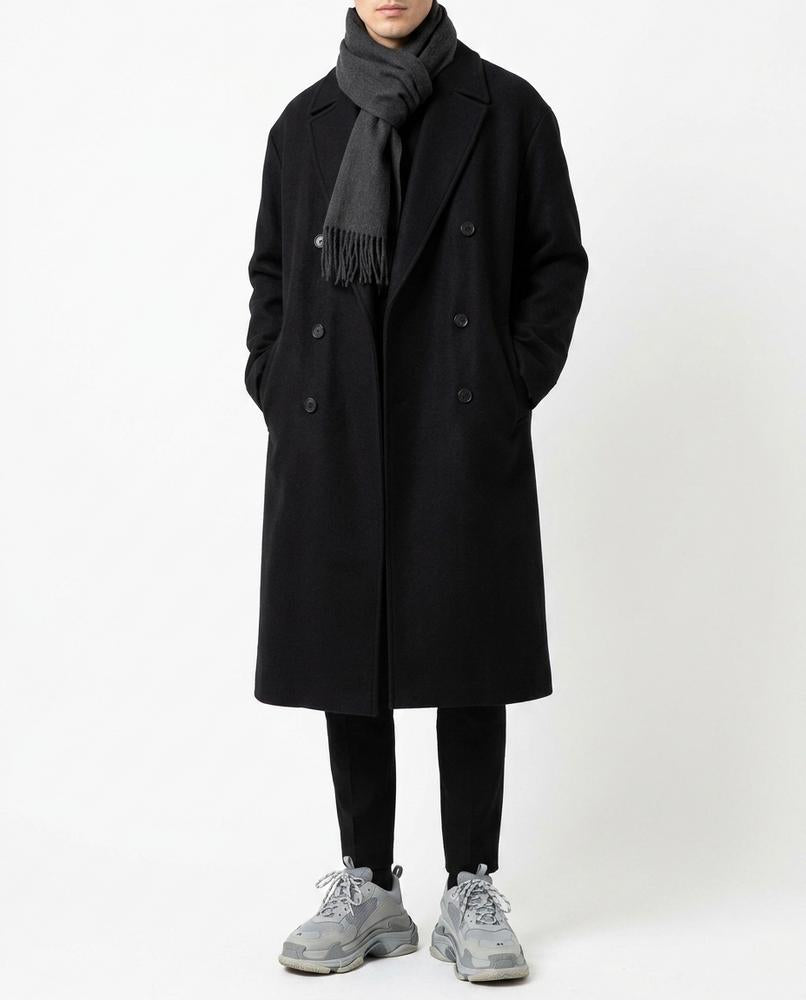 Nord Wear - Surin | Double-Breasted Longline Coat Men