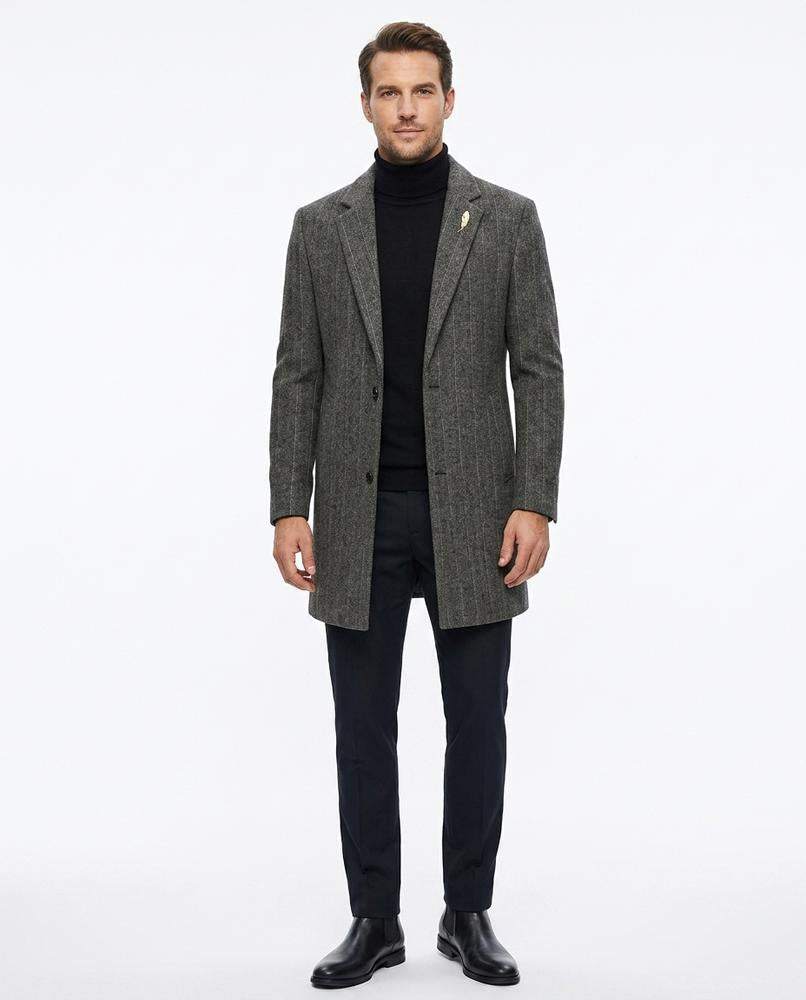 Nord Wear - Rubav | Striped Tailored Coat Men