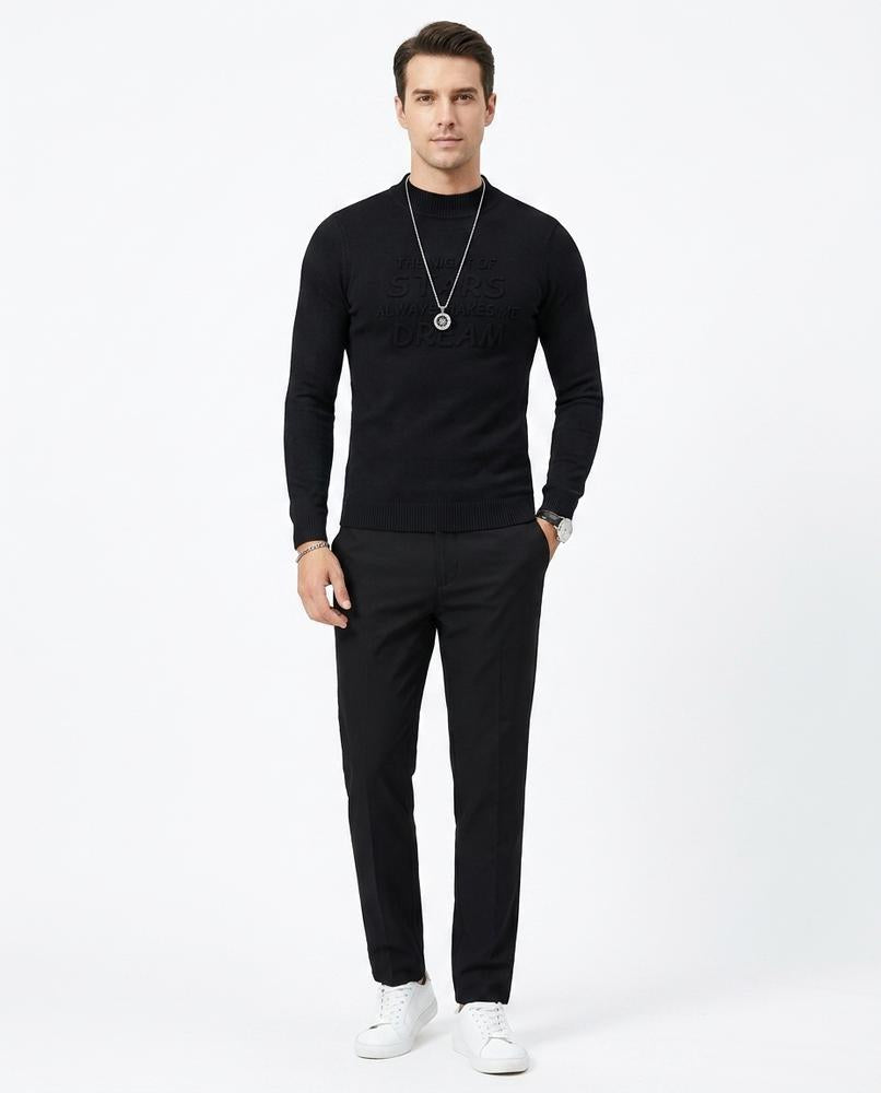 Nord Wear - Nimuv | Mock Neck Embossed Sweater Men