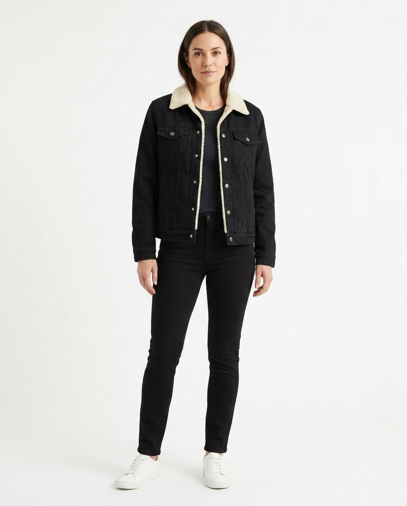 Nord Wear - Curok | Fleece-Lined Button-Up Denim Jacket Women