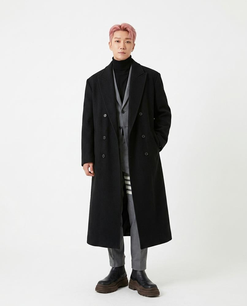 Nord Wear - Tawat | Double-Breasted Longline Coat Men