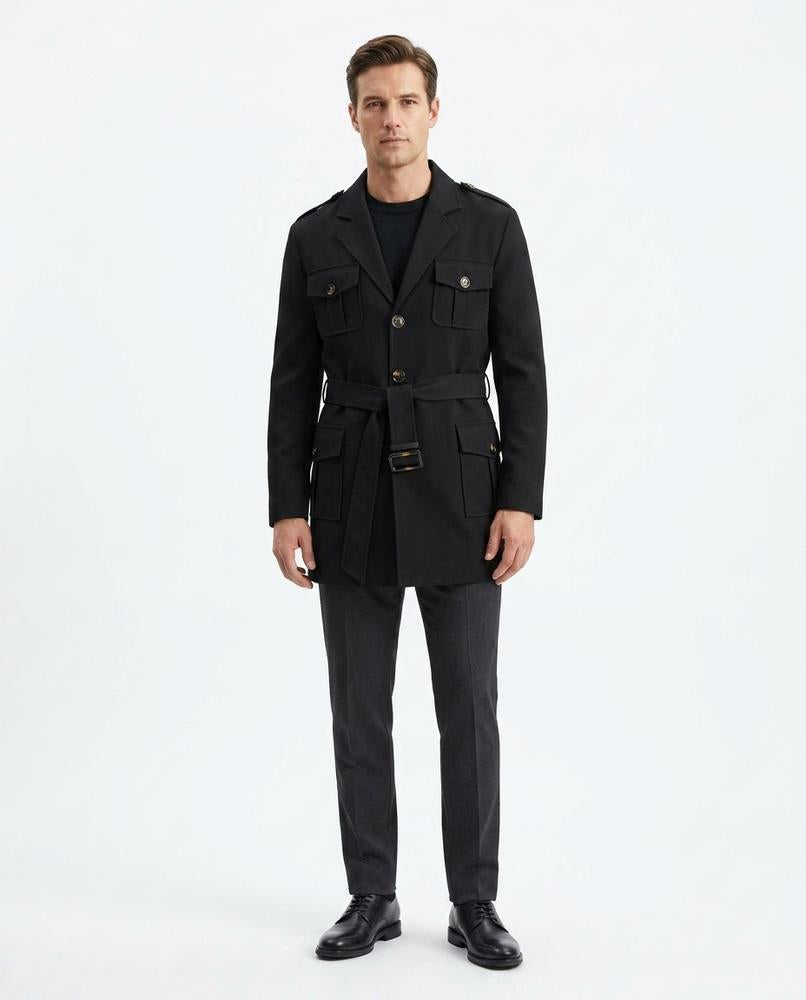 Nord Wear - Vadem | Belted Single-Breasted Coat Men