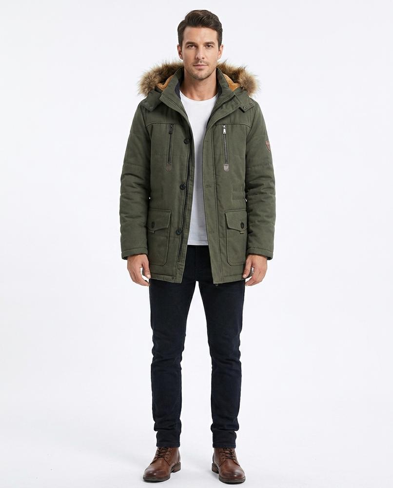 Nord Wear - Kulev | Hooded Fleece-Lined Jacket Men
