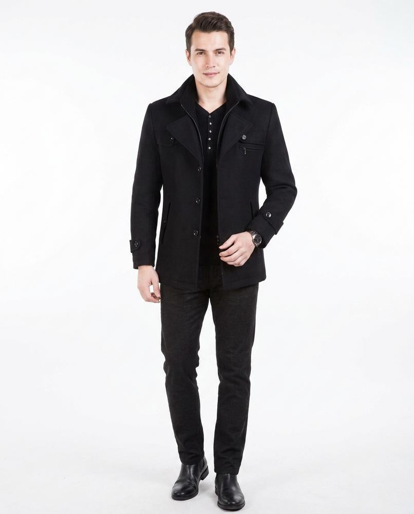 Nord Wear - Tehum | Lined Single-Breasted Coat Men