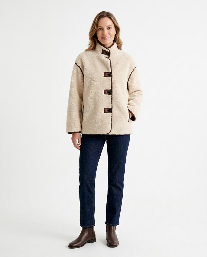 Nord Wear - Lomek | Piped High-Collar Jacket Women