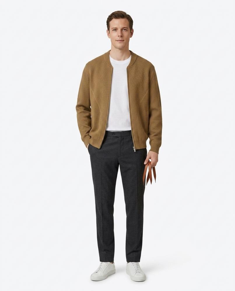 Nord Wear - Rekon | Textured Zip-Up Knit Cardigan Men