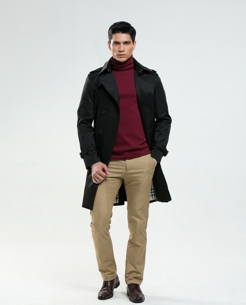 Nord Wear - Nefid | Double-Breasted Lined Coat Men