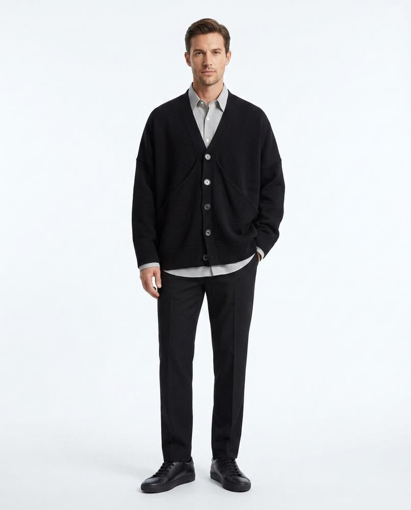Nord Wear - Dasis | Oversized V-Neck Knit Cardigan Men