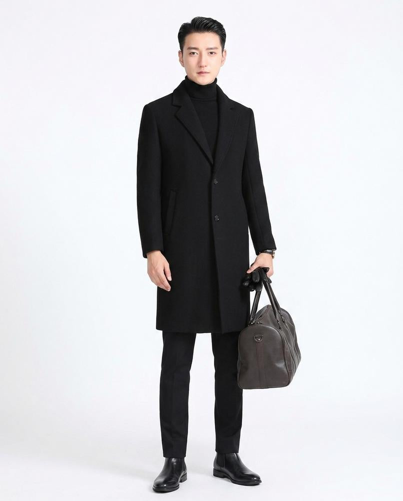 Nord Wear - Nofis | Single-Breasted Slim Fit Coat Men
