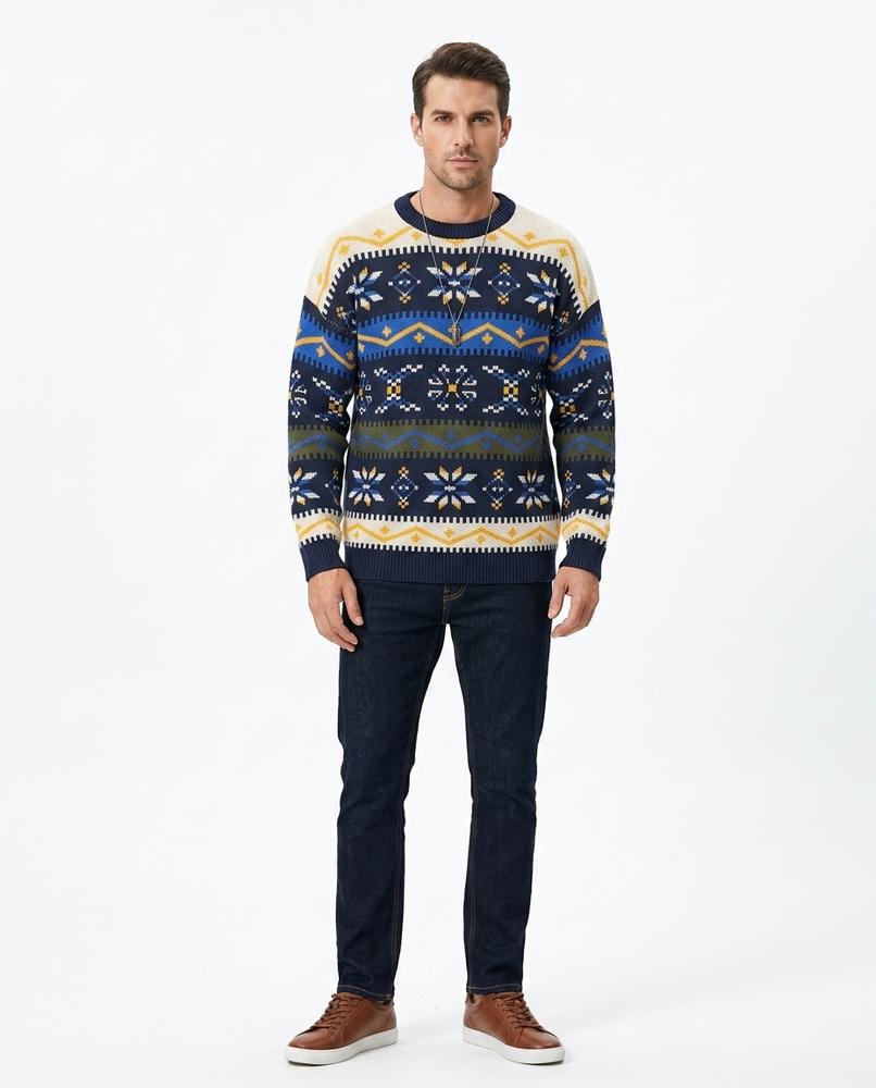 Nord Wear - Eudam | Patterned Knitted Sweater Men