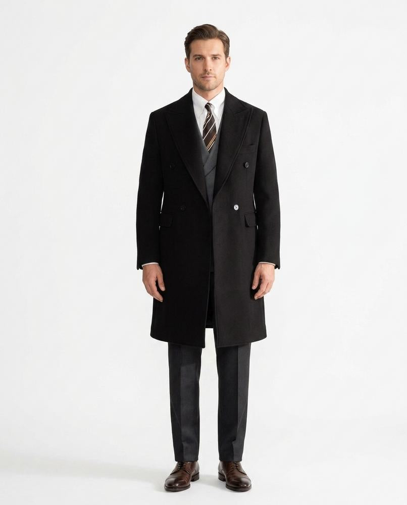Nord Wear - Cupak | Wool-Blend Double-Breasted Coat Men