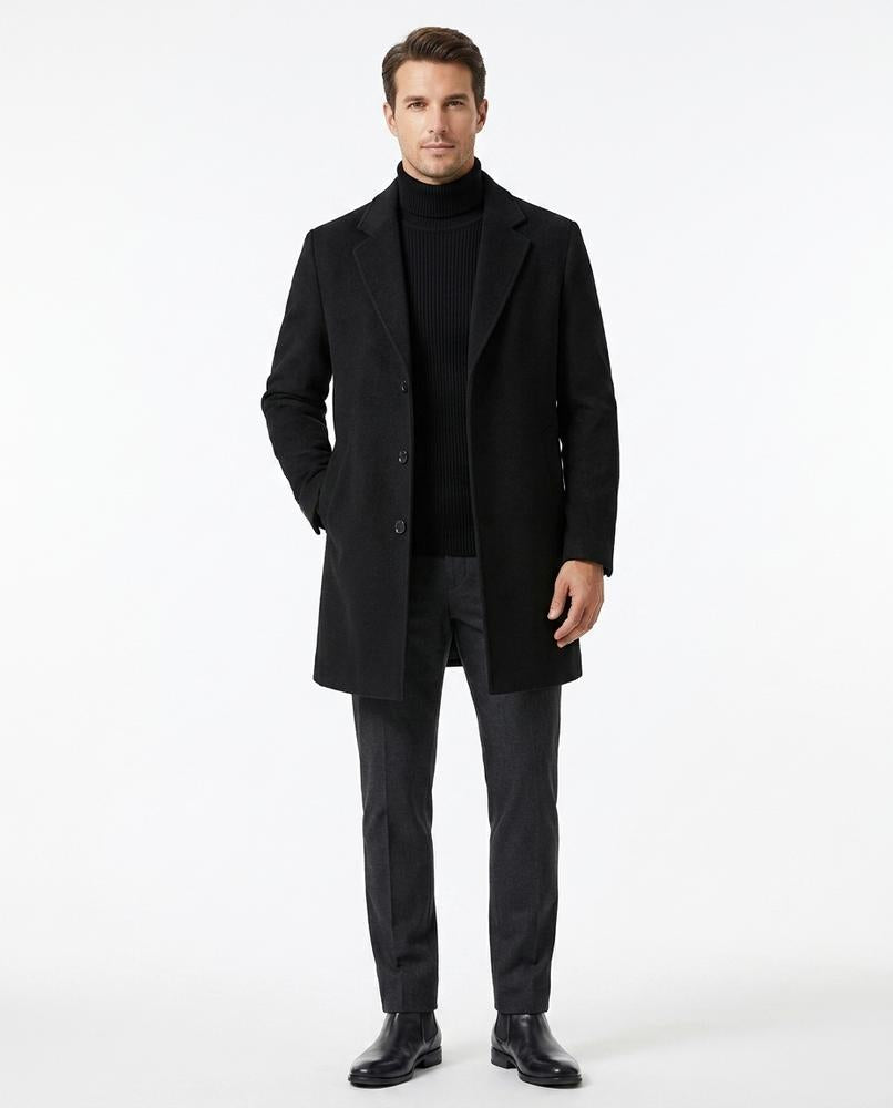 Nord Wear - Tarav | Single-Breasted Lined Coat Men