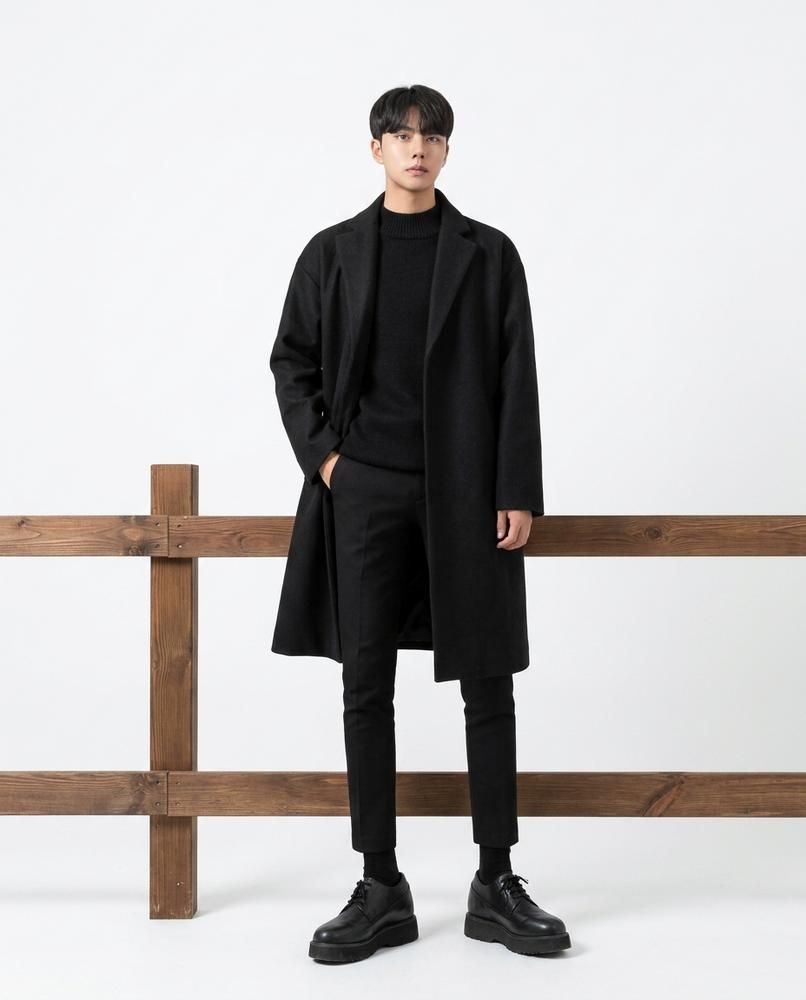 Nord Wear - Rives | Wool Single-Breasted Coat Men