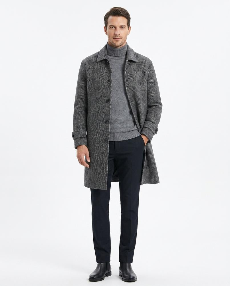 Nord Wear - Ratas | Textured Button-Front Coat Men