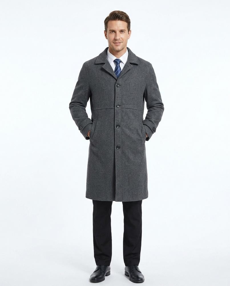 Nord Wear - Nahos | Single-Breasted Felted Coat Men