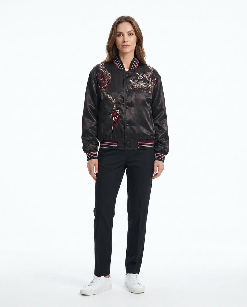 Nord Wear - Nanor | Embroidered Satin Jacket Women